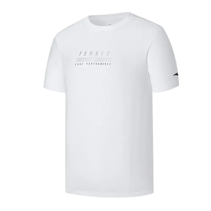 ERKE Mens Crew Neck T-Shirt – White 11223202030-002