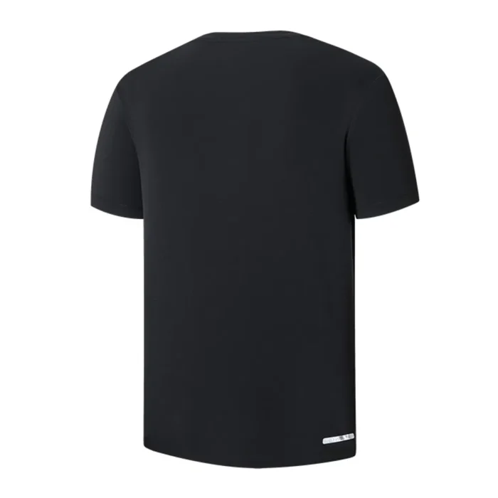 ERKE Mens Crew Neck T-Shirt – Black 11223202383-002 - Image 3